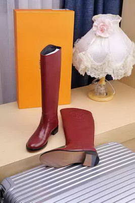 HERMES Knee-high boots Women--009